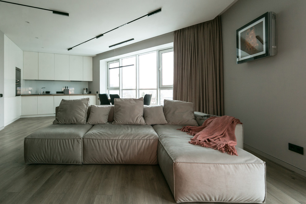 Обложка проекта: Двухкомнатная квартира в современном стиле