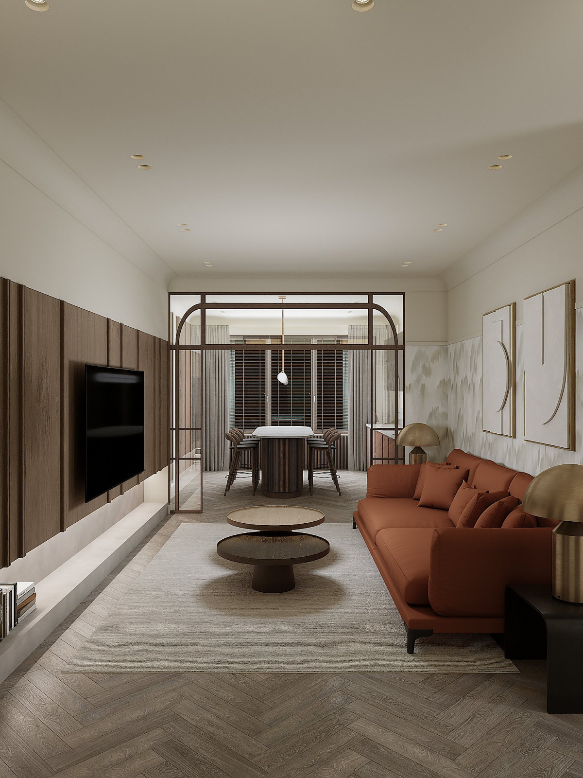 Квартира в стиле Джапанди