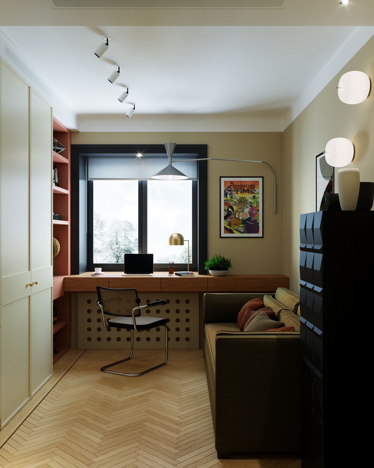 Квартира для молодой пары в центре Москвы