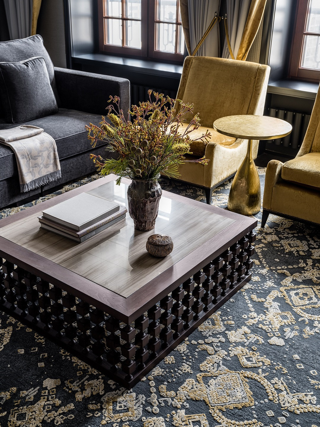 Квартира в стилистике брутализма