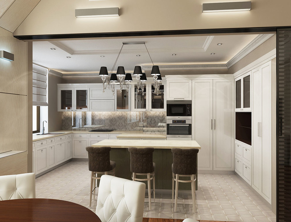 Flat design - modern living