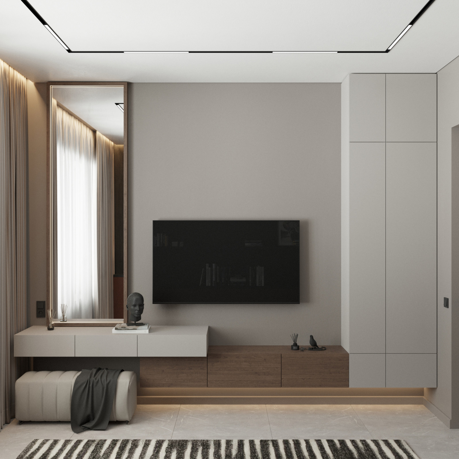 Дизайн интерьера для дома в кп Первозванный