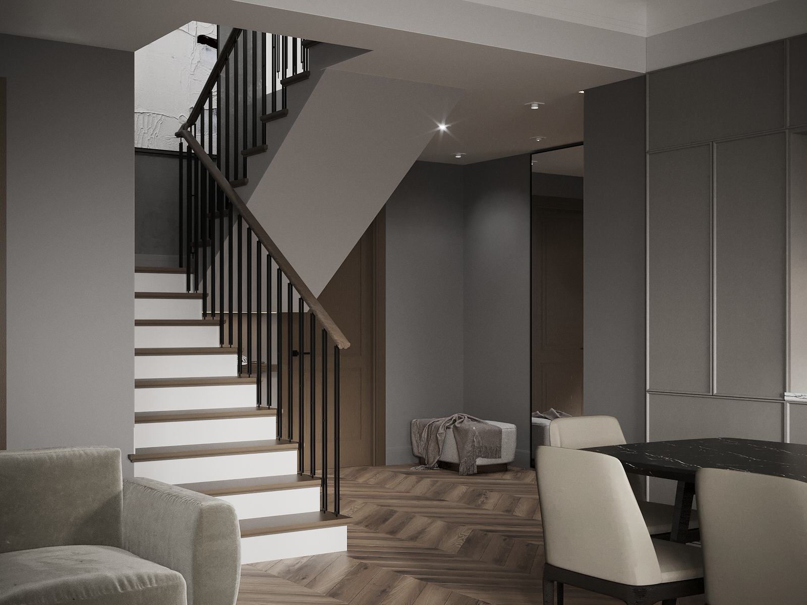 Дизайн-проект пентхауса 180м2 в г. Владивостоке