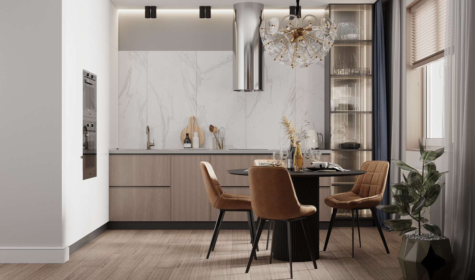 Обложка проекта: Двухкомнатная квартира в Питере