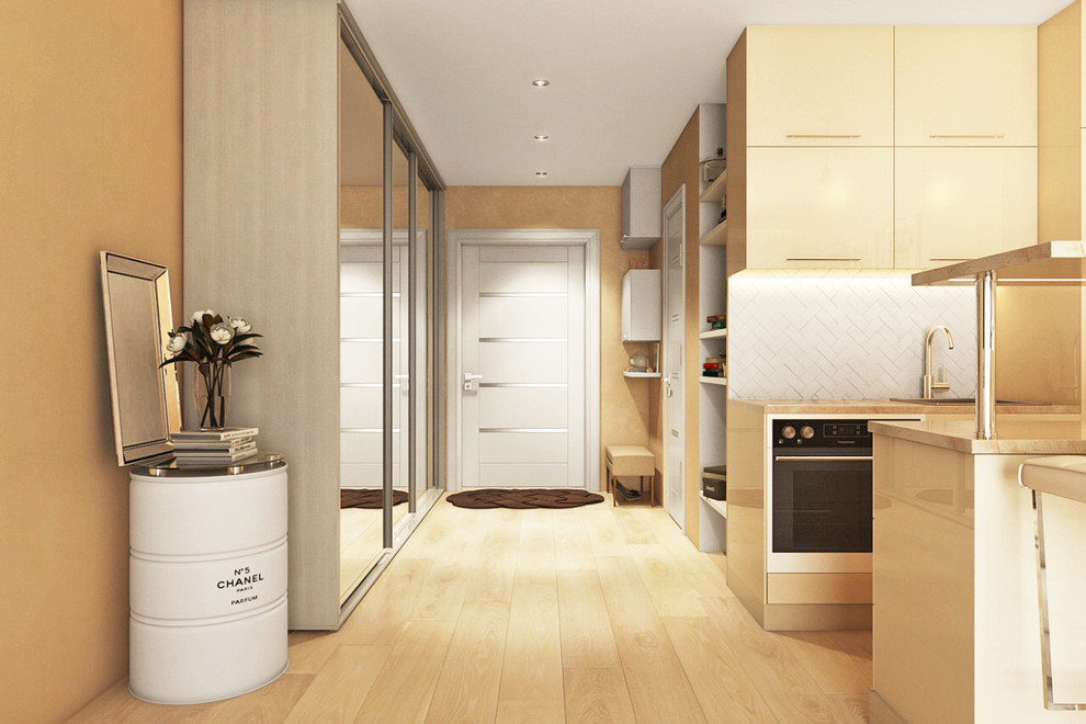 Квартира-студия для молодой девушки