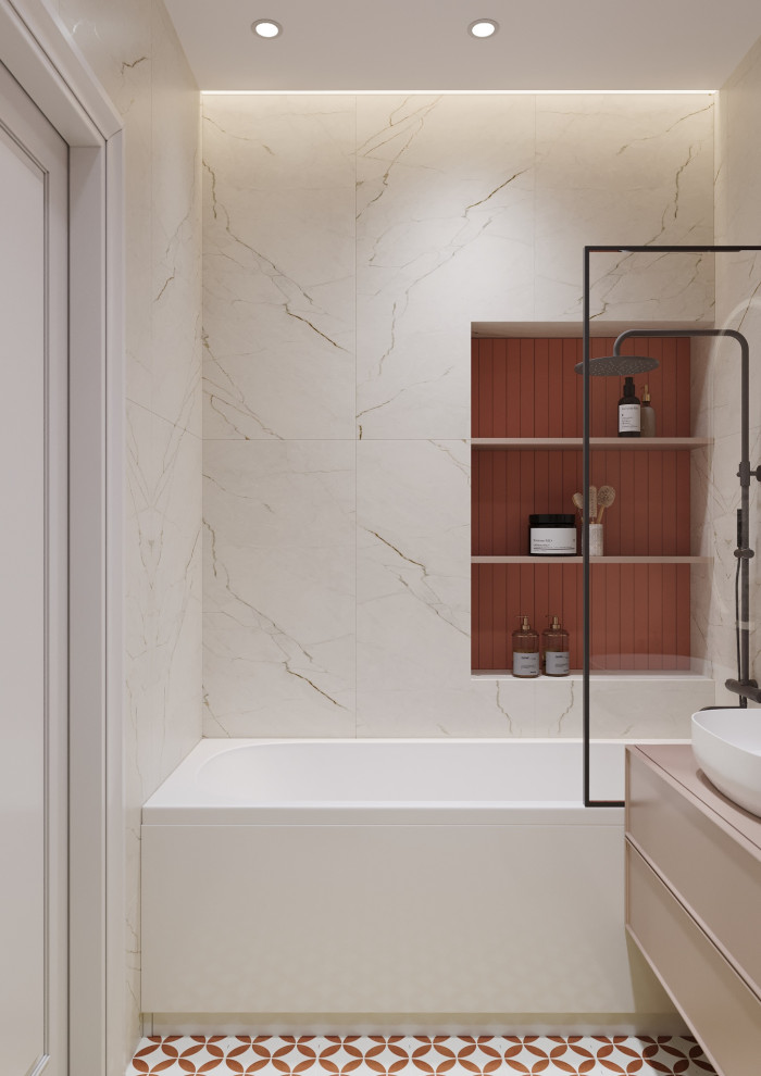 Уютная 2-х к.кв. с яркими оттенками