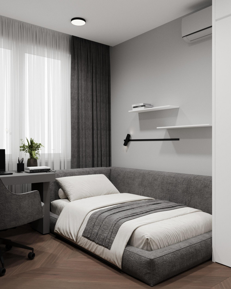 Квартира 90м2 в Краснодаре в стиле неоклассика