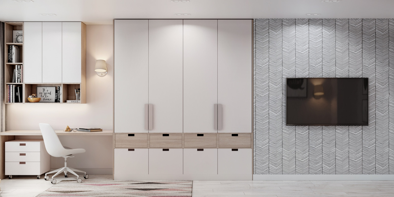 Интерьер квартиры для молодой семьи с ребенком