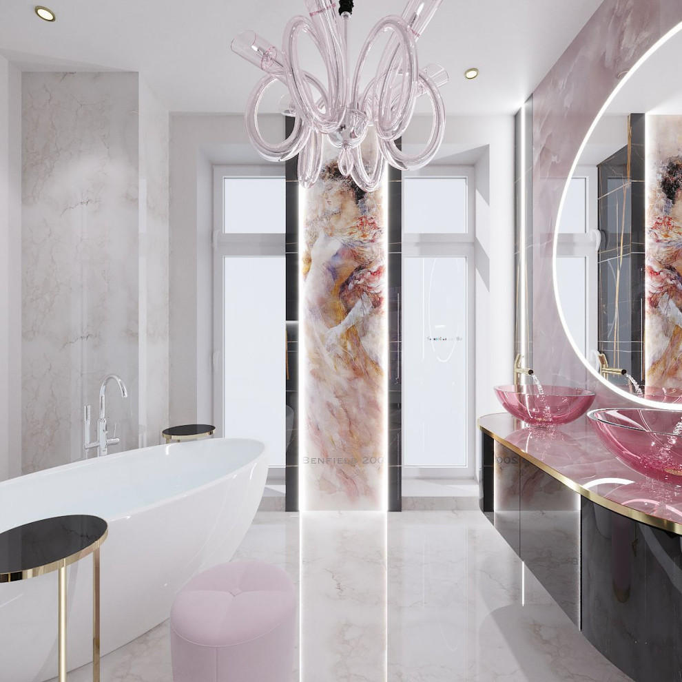 6-Room Apartment Design With 240 m² Floor Area