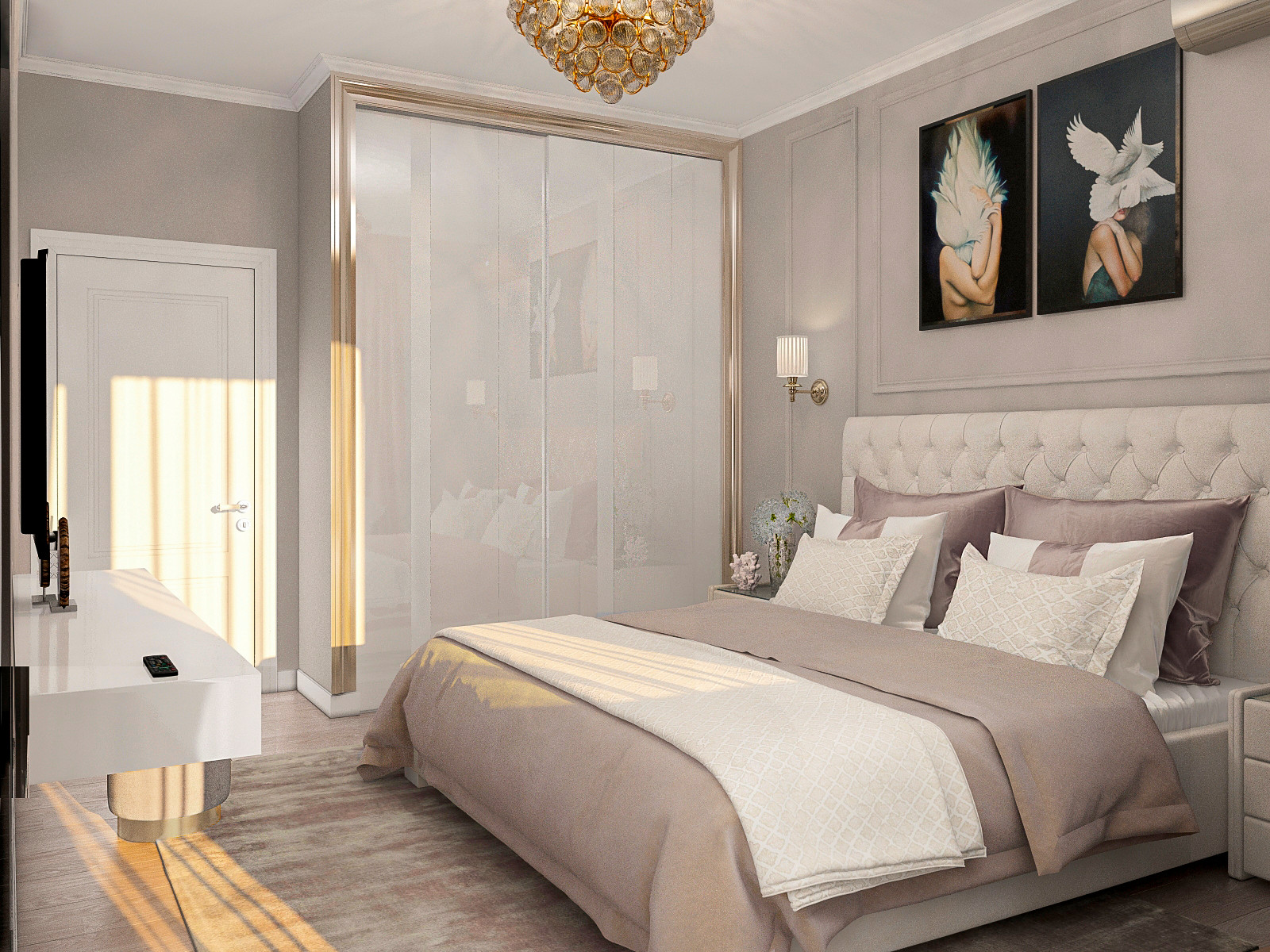 Квартира в неоклассике