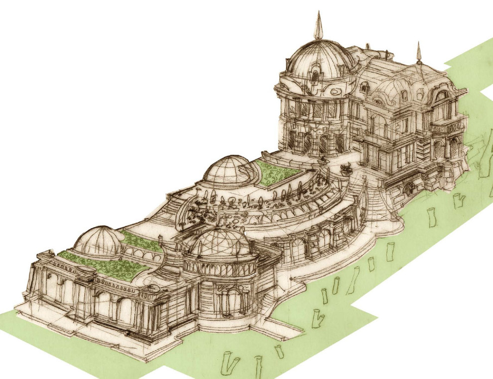 Эскизы - архитектура