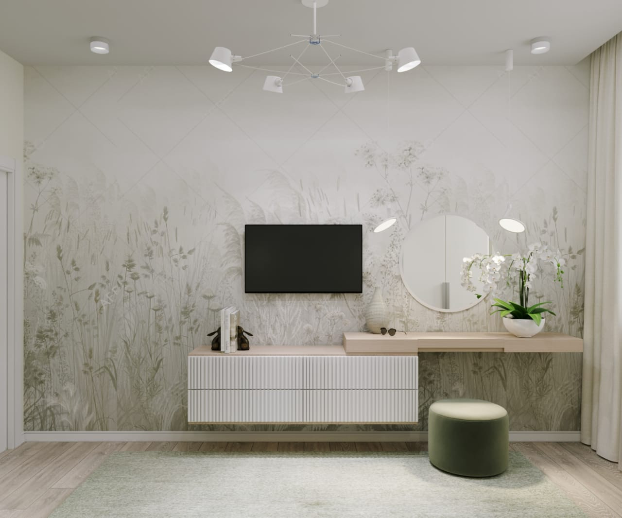 Дизайн проект коттеджа в Михайловке "Майский сон"