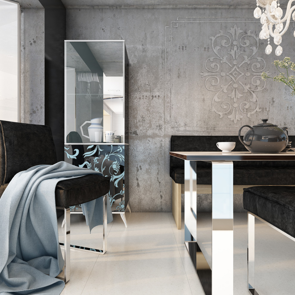 Обложка проекта: Квартира в эклектичном стиле