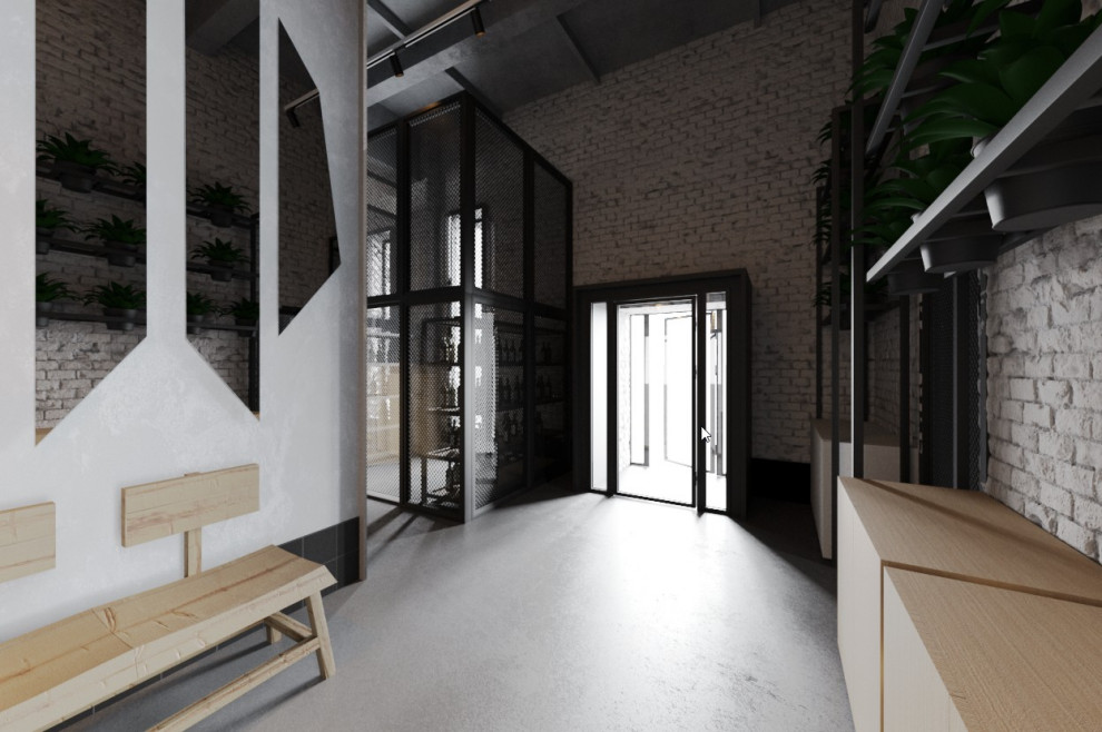 Визуализация Ресторан. Работа выполнена в 3dmax + Corona Render