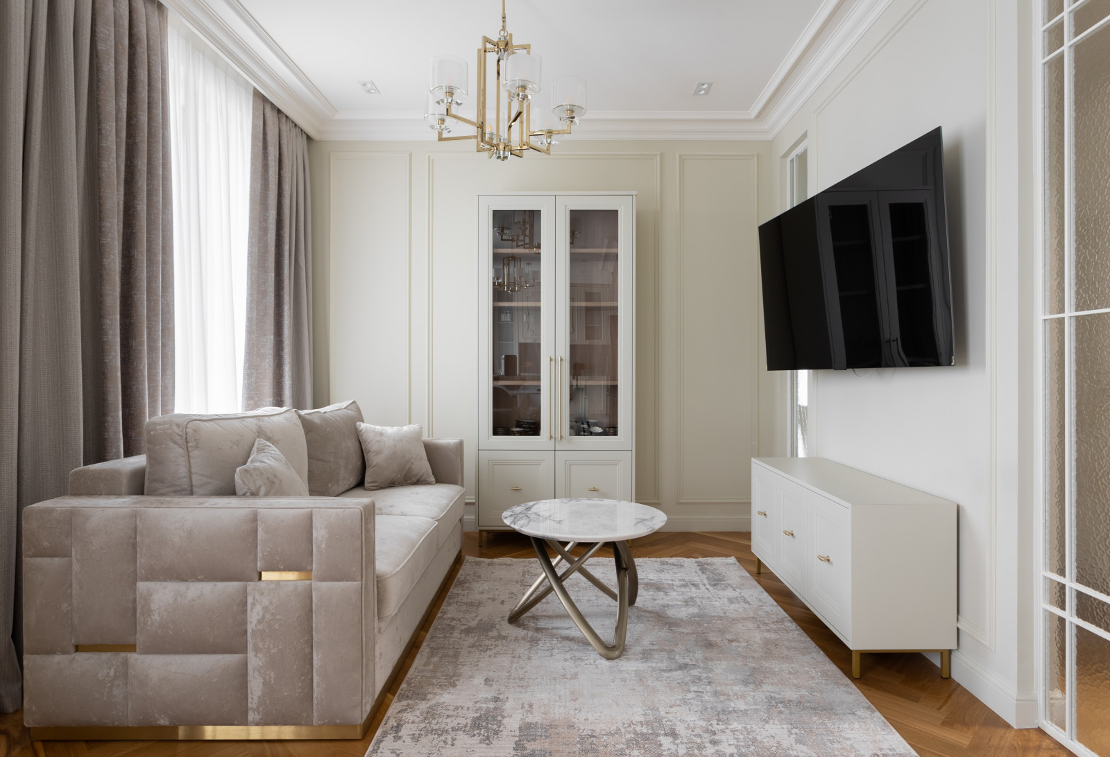 Классическая элегантность в современном интерьере