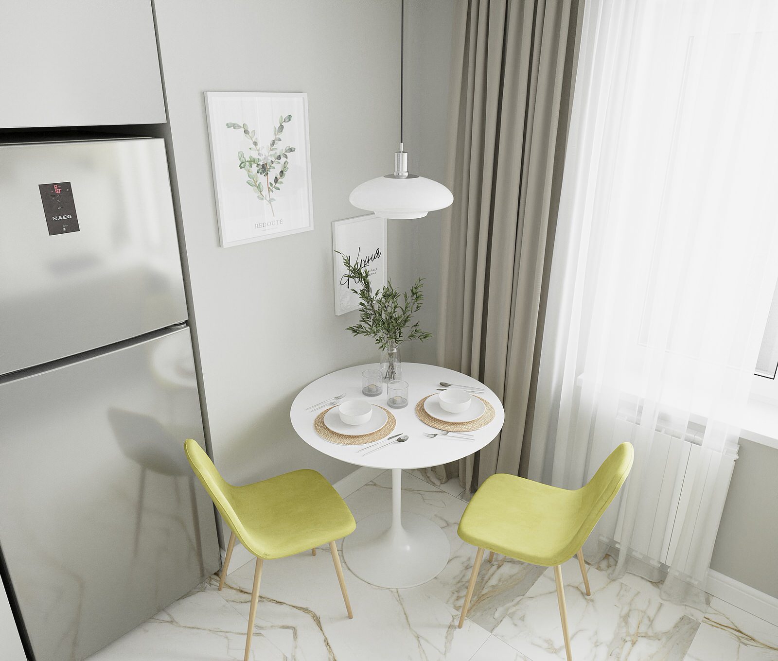 Обложка проекта: Кухня 8м2 + прихожая 10м2