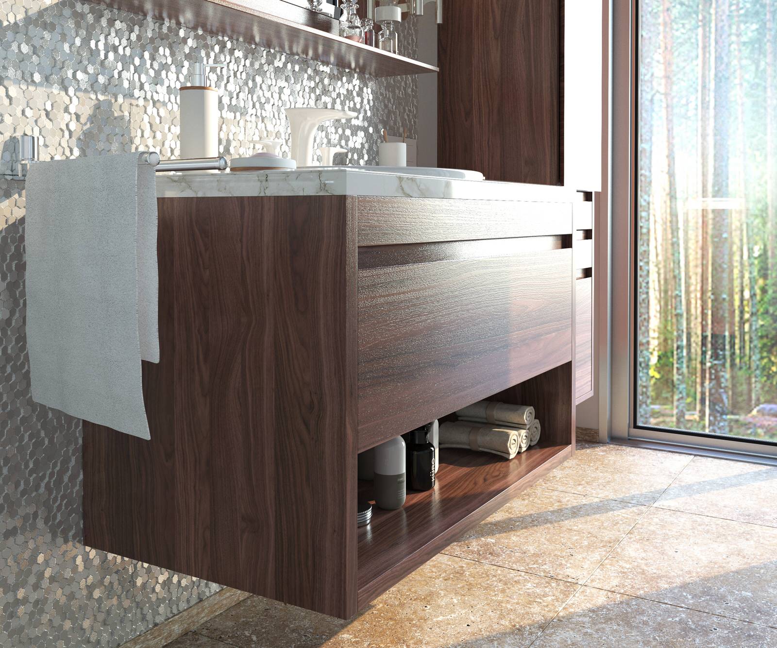 Дизайн санузла NATURE