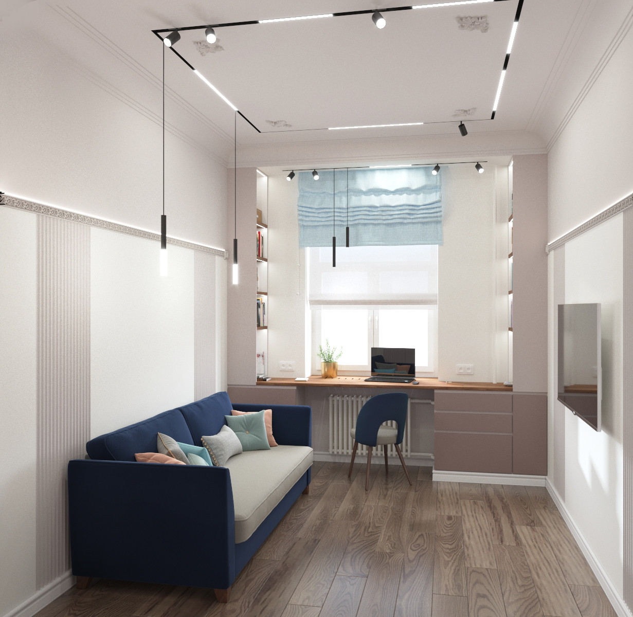 Квартира в лаконичной классике