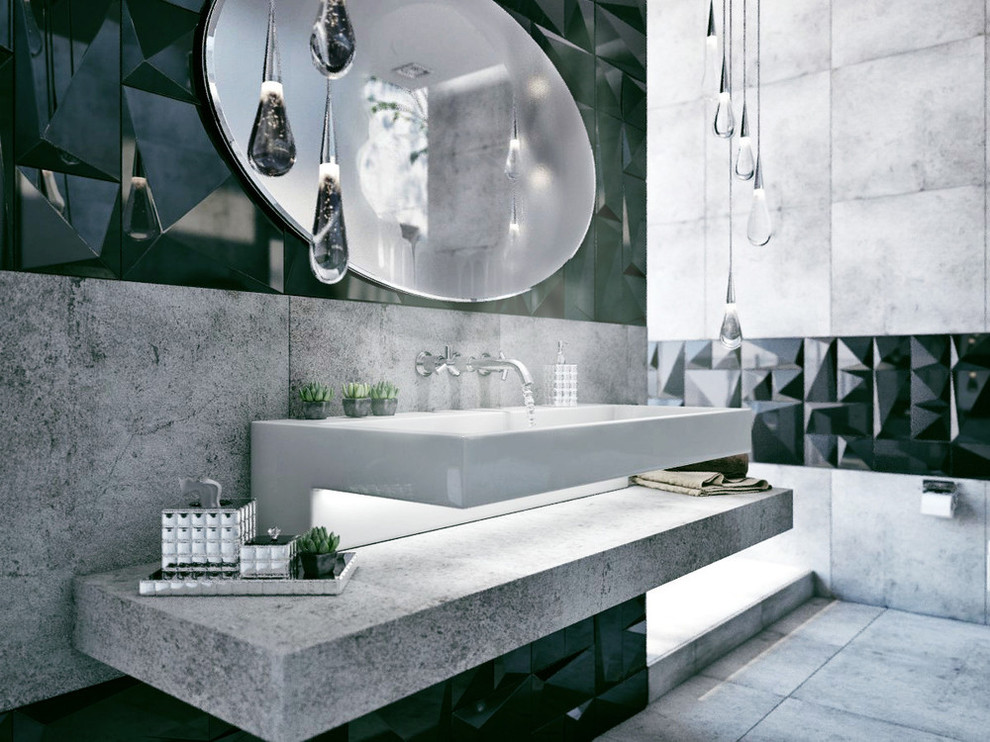 Дизайн ванной комнаты для конкурса PINWIN