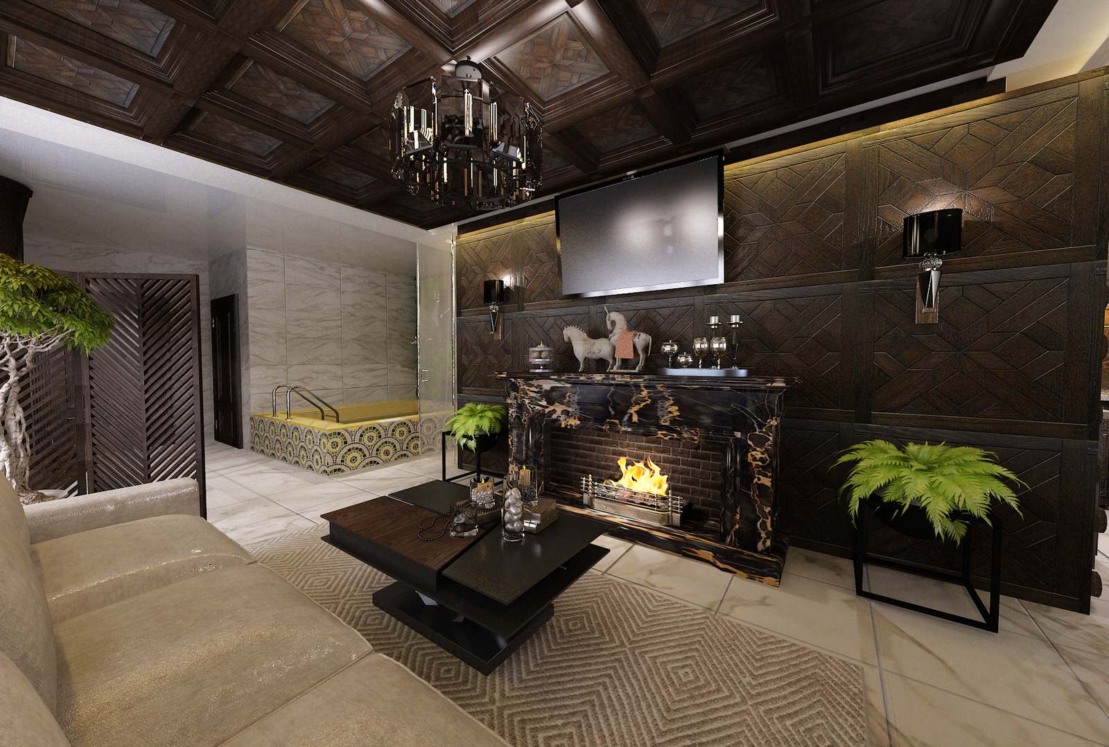 Гостевой домик с баней