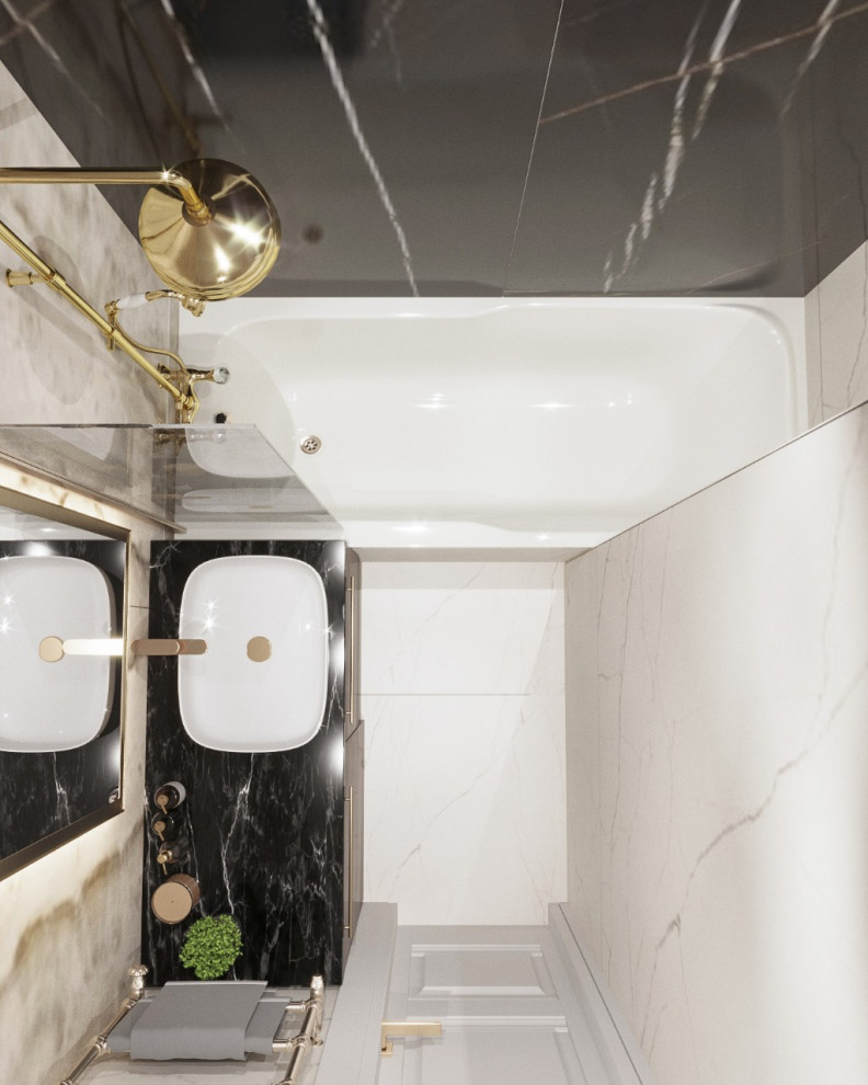 Квартира 55 м2, современная классика