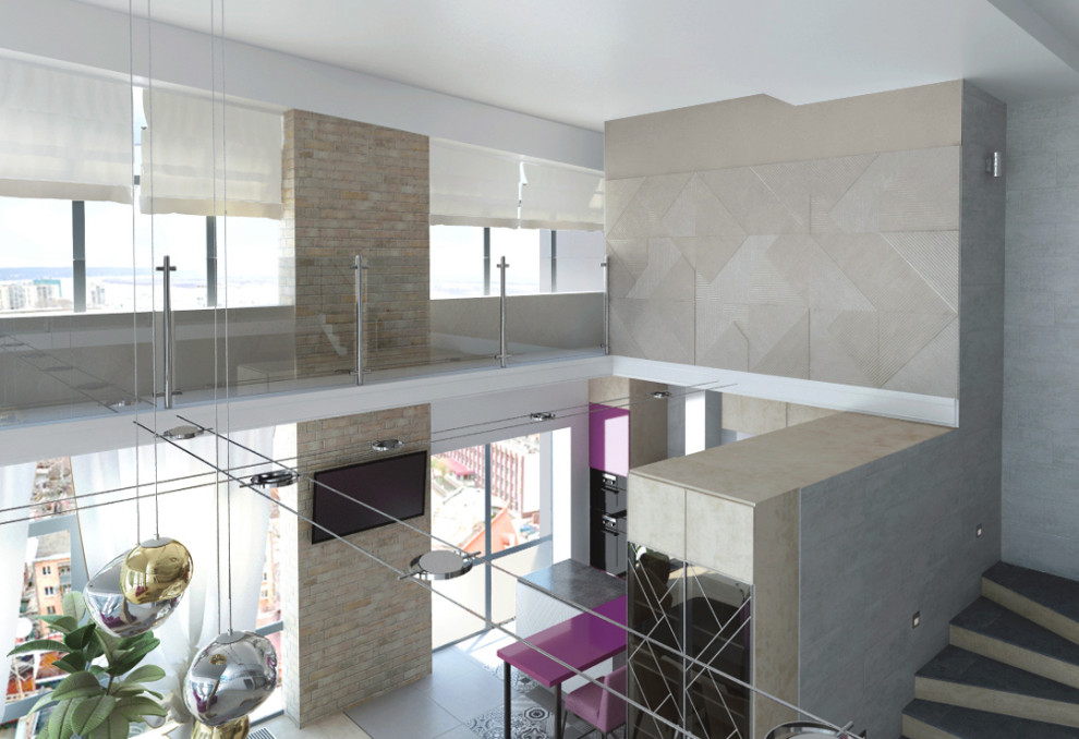 Двухуровневая квартира в ЖК "Седьмое Небо"