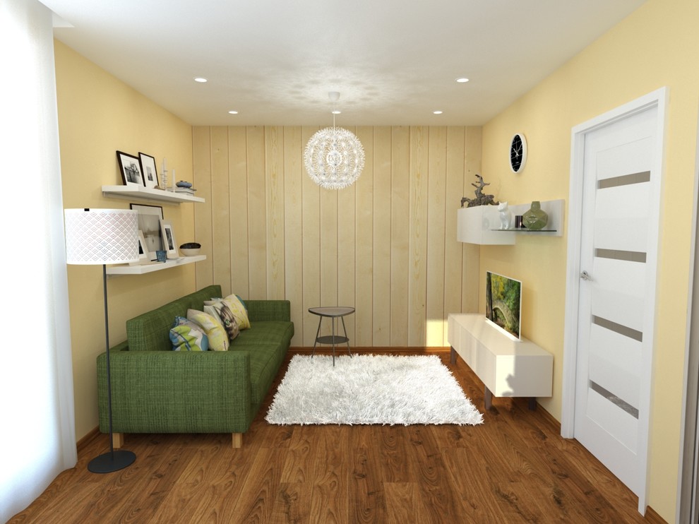 Дизайн-проект 2-х комнатной квартиры "В гармонии с природой"