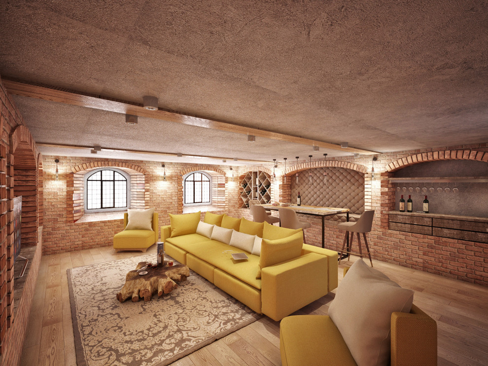 Проект 96 - Интерьер винного погреба