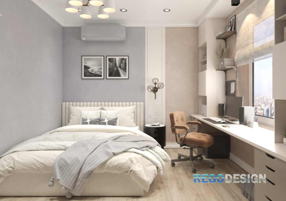 №45 ДИЗАЙН-ПРОЕКТ КВАРТИРЫ В ЖК ПУШКИНСКИЙ 50 КВ.М.