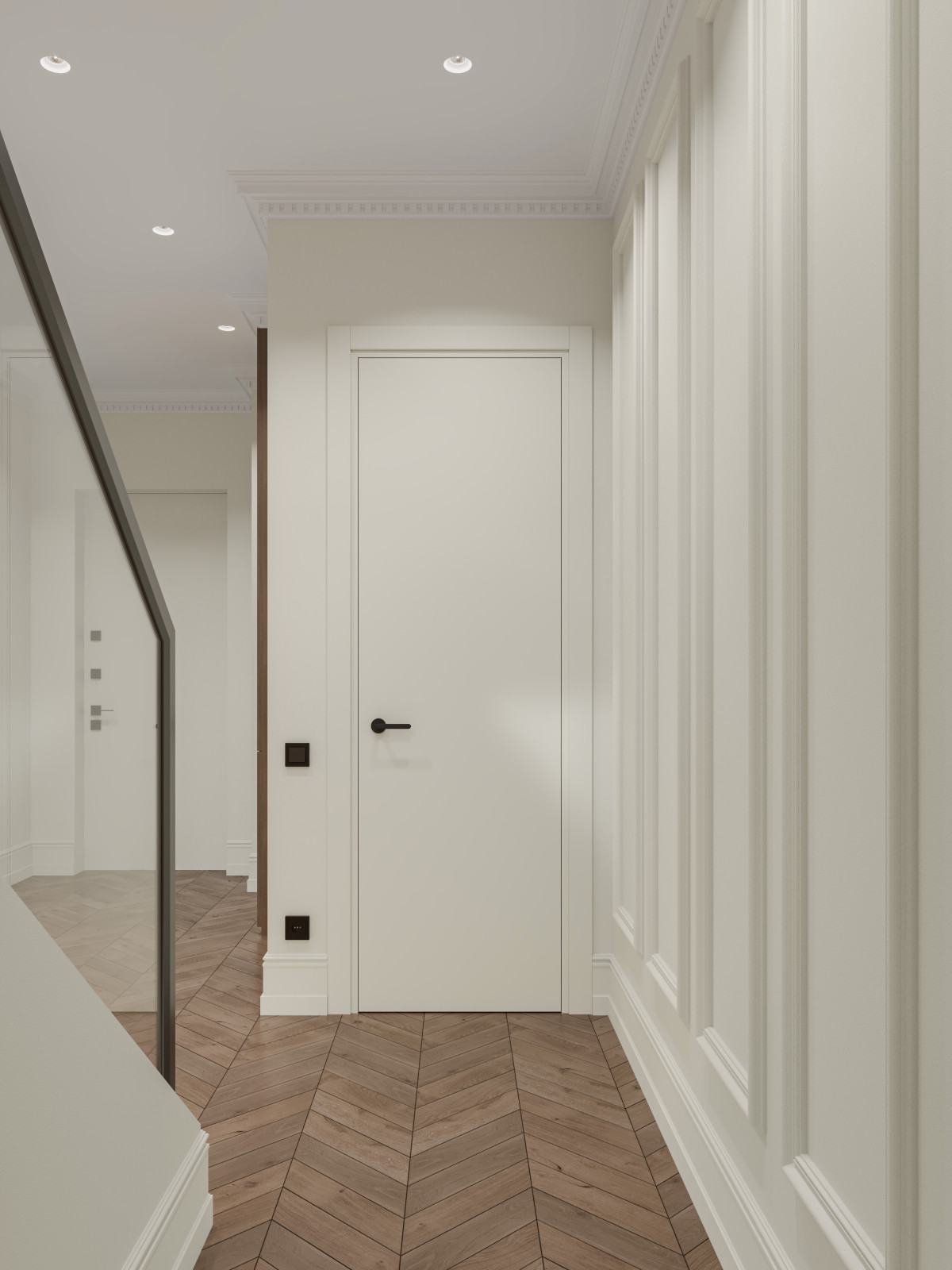 Обложка проекта: Проект: ЖК Лица, двухуровневая квартира