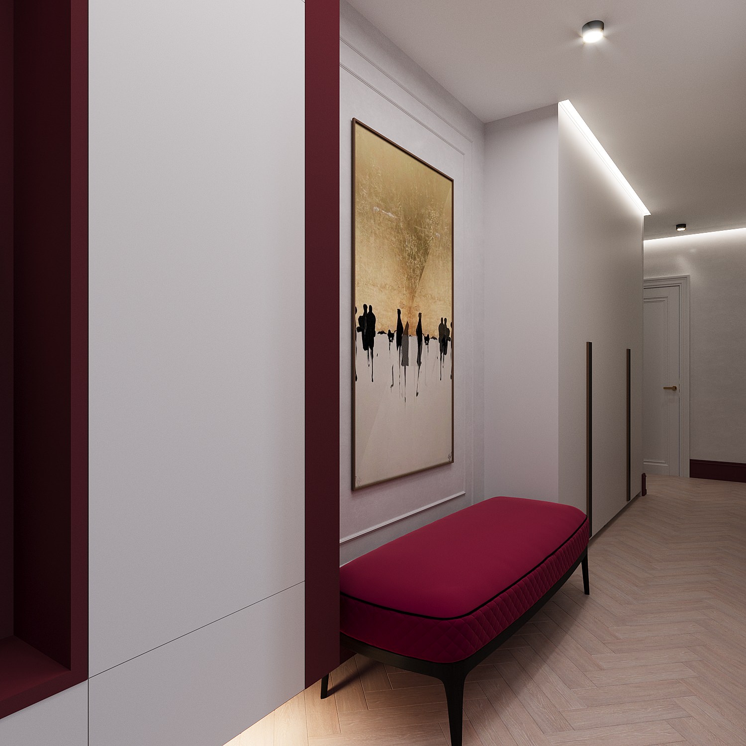 Дизайн проект квартиры 80 кв.м.