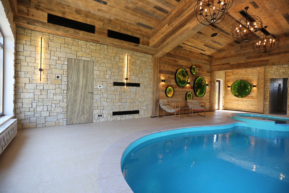 Обложка проекта: Бассейн в стиле гранж