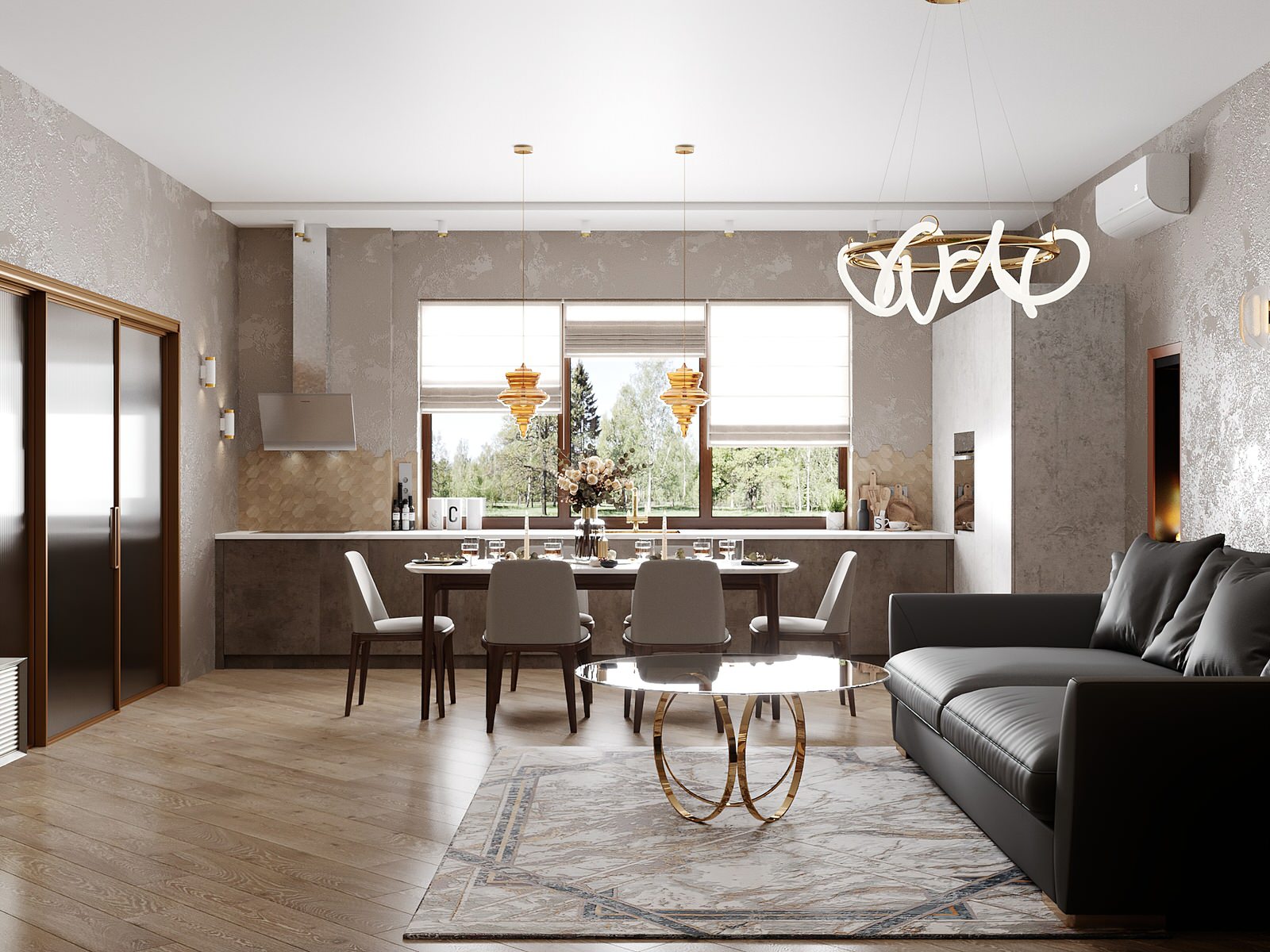 Гостевой дом в стиле New Loft