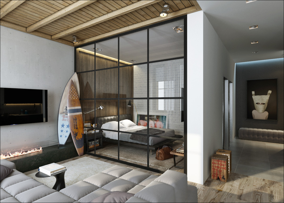 Квартира для "брутала"