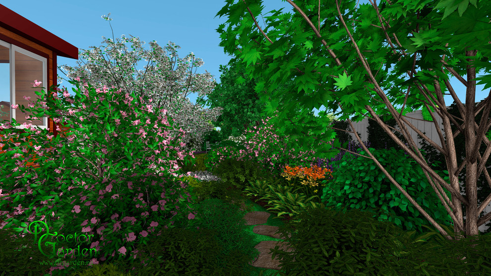 Сад для большой семьи