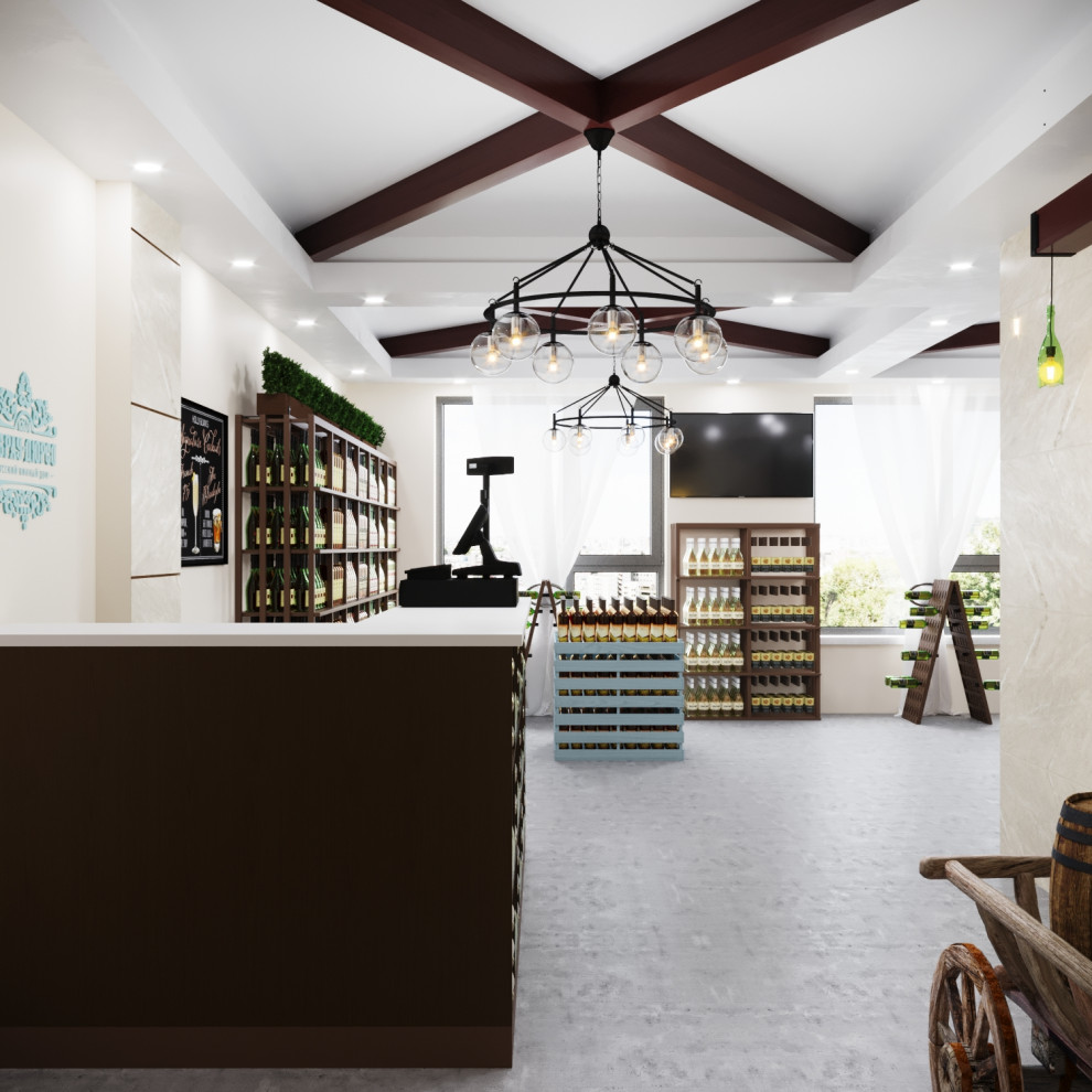 Дизайн-интерьера Абрау Дюрсо в Новосибирске