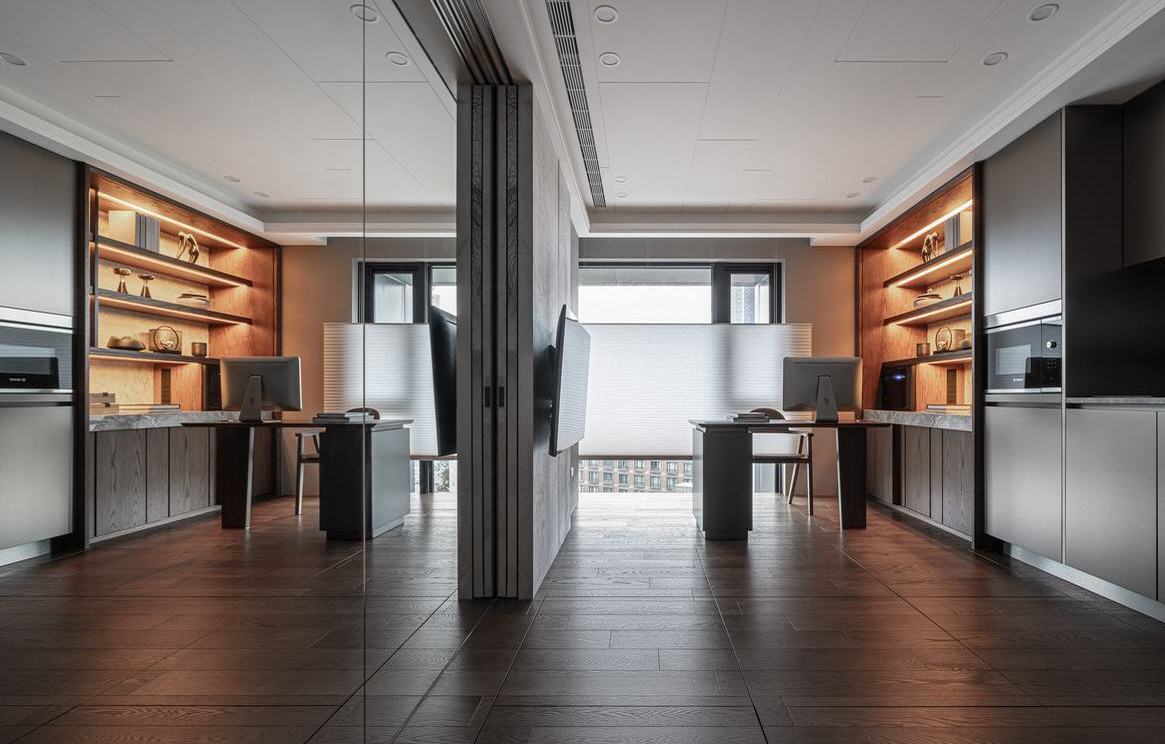 Выразительный интерьер в Премиальной башне ОКО от L DESIGN