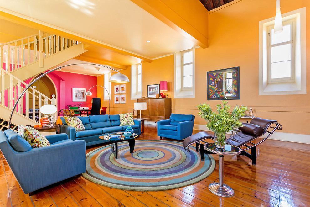 Houzz Австралия: Буйство красок в здании бывшей церкви