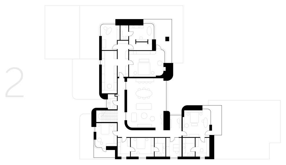 Чертеж частного дома
