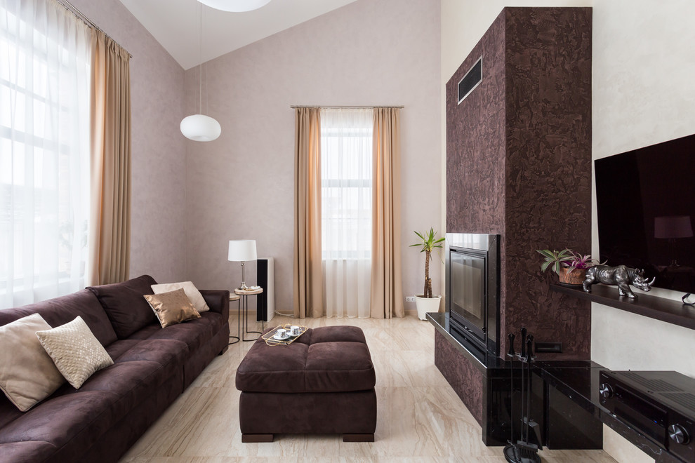 Шоколадно-лиловая история