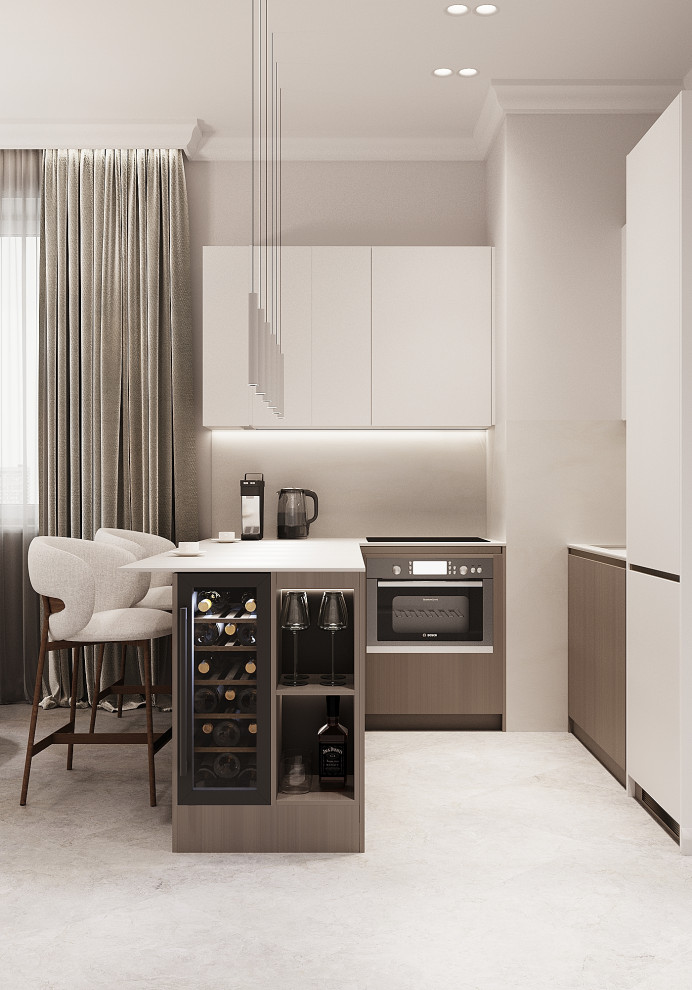 Квартира 70 м кв в неоклассическом стиле