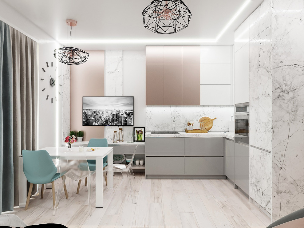 кухня-гостиная