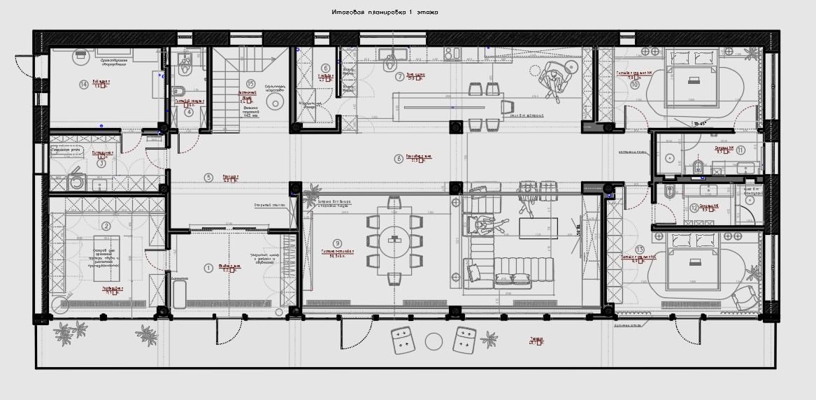 Топаз, частный дом, 525 кв.м.