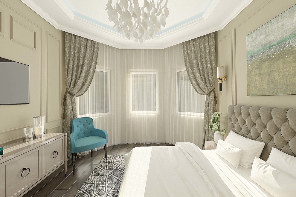 Дизайн проект дома с элементами классики