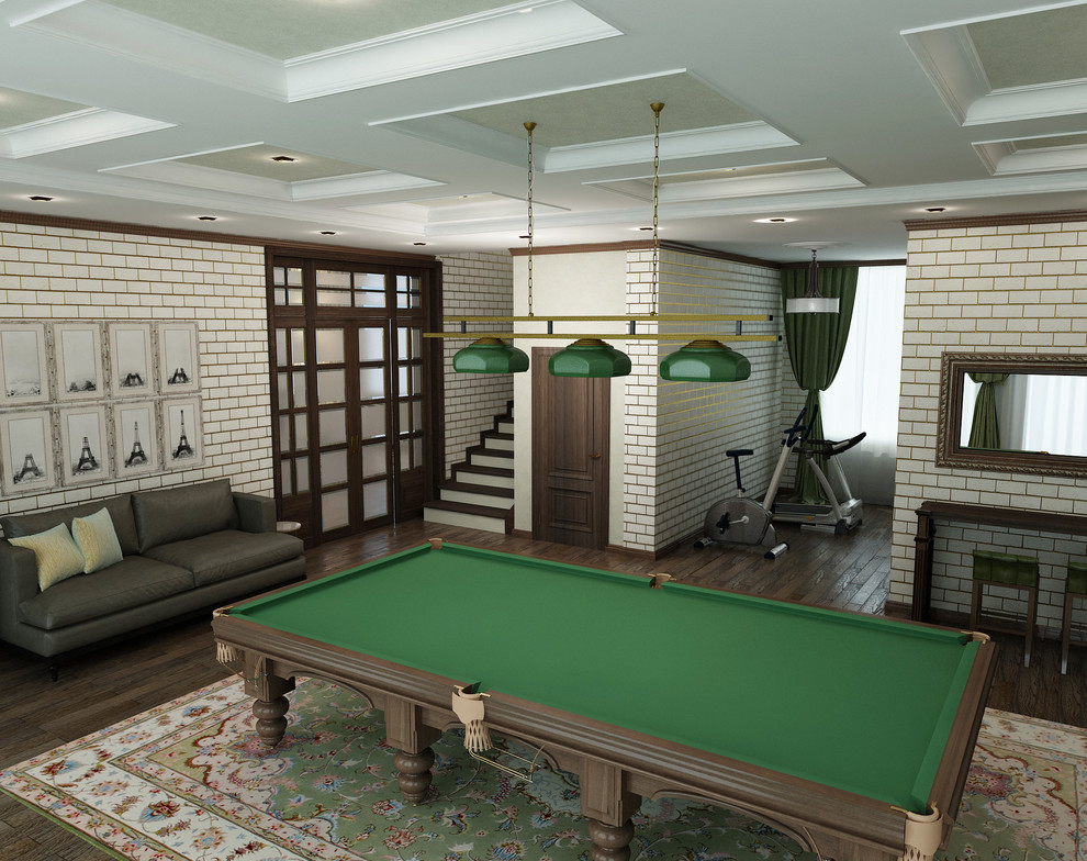 Дизайн интерьера в американском стиле.