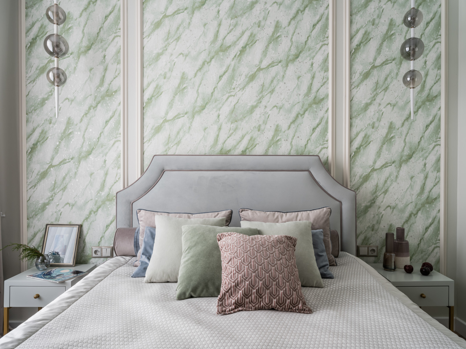 Спальня в квартире в ЖК "Испанские кварталы"