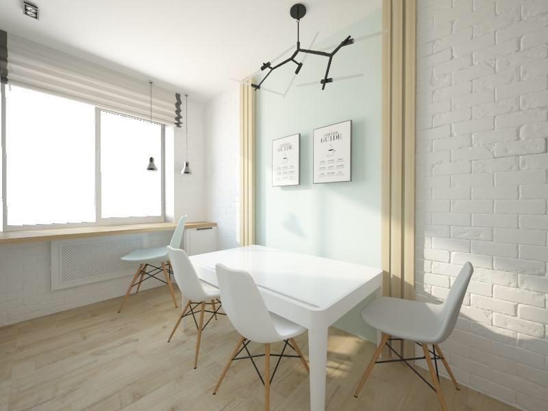 Обложка проекта: Дизайн проект квартиры для семьи из 3 человек