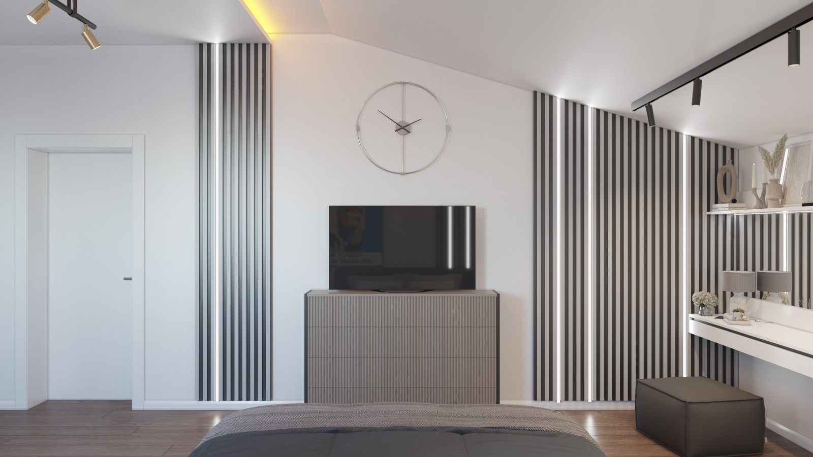 Дизайн мансардного этажа