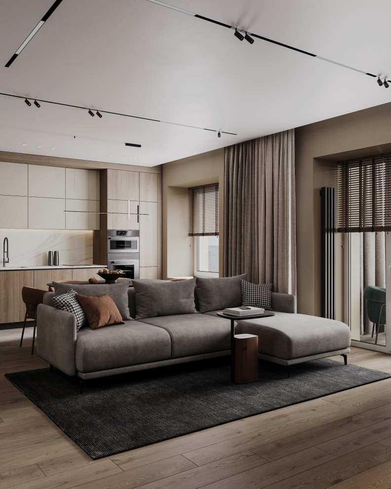 Дизайн-интерьера в ЖК Бульвар цветов