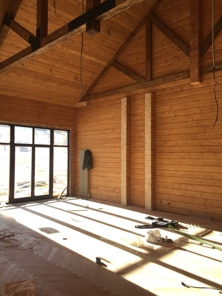 Дома из бруса и интерьеры